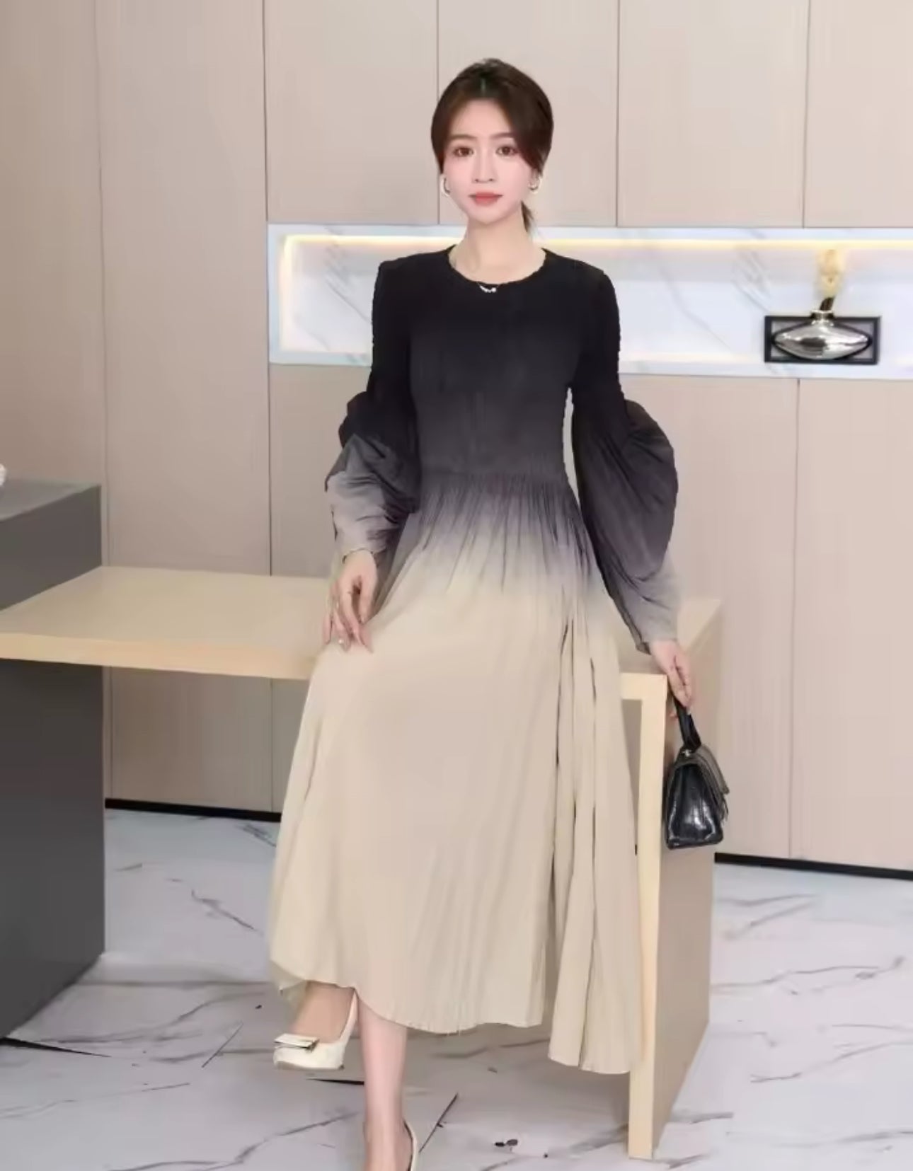Quentin Ombre Dress