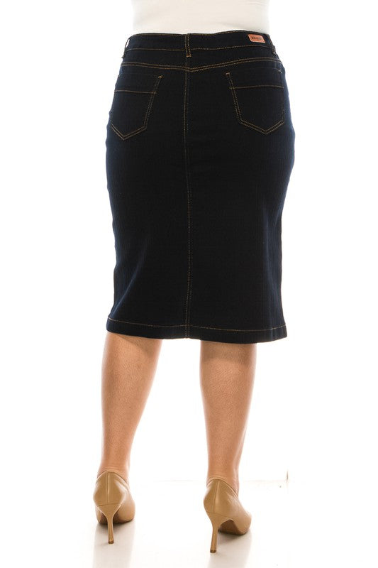 Taylor Denim Skirt