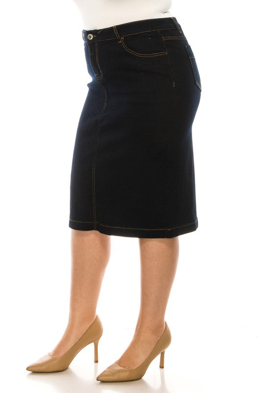 Taylor Denim Skirt