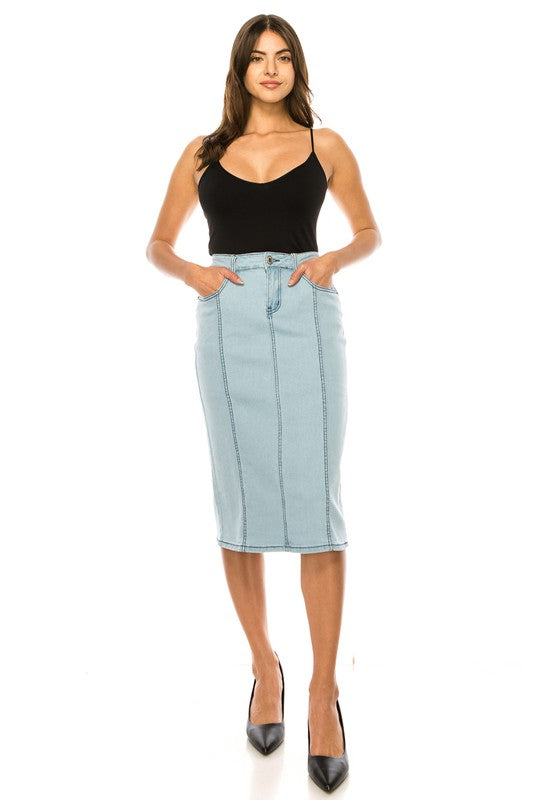 Lulu Denim Skirt