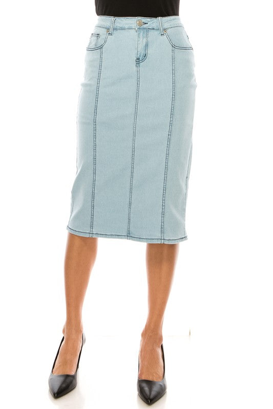 Lulu Denim Skirt