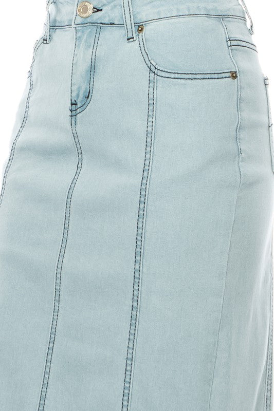 Lulu Denim Skirt