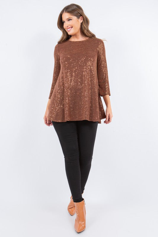 Iris Shimmer Tunic
