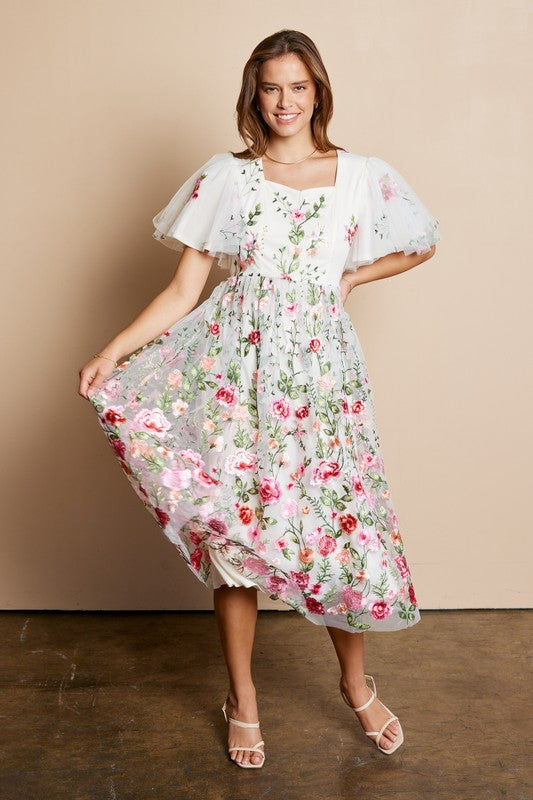Estera Mesh Dress