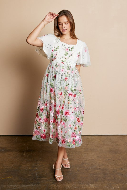 Estera Mesh Dress