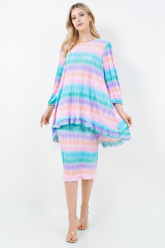Over the Rainbow Skirt Set