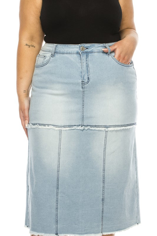 Deborah Denim Skirt