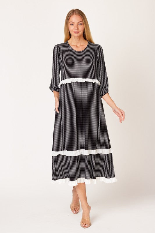 Thea Stripe Dress