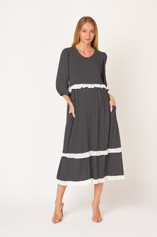 Thea Stripe Dress