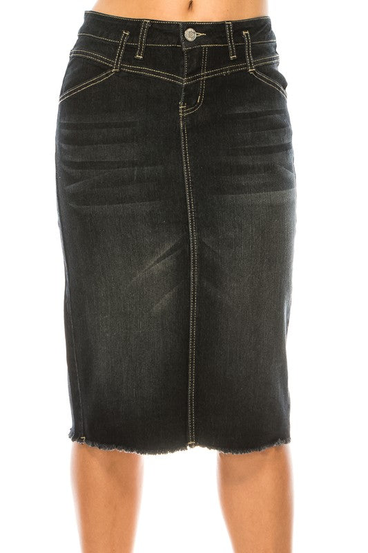 Harper Denim Skirt