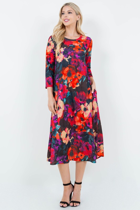Nina Midi Dress