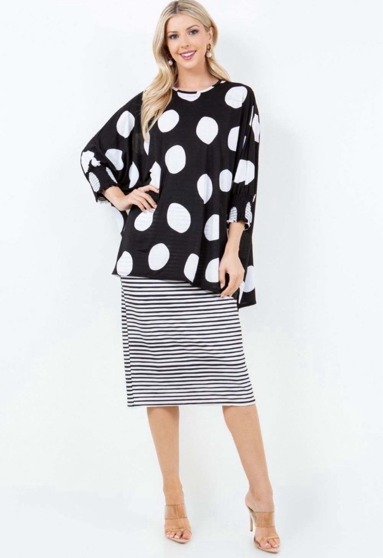 Charity Stripe Skirt