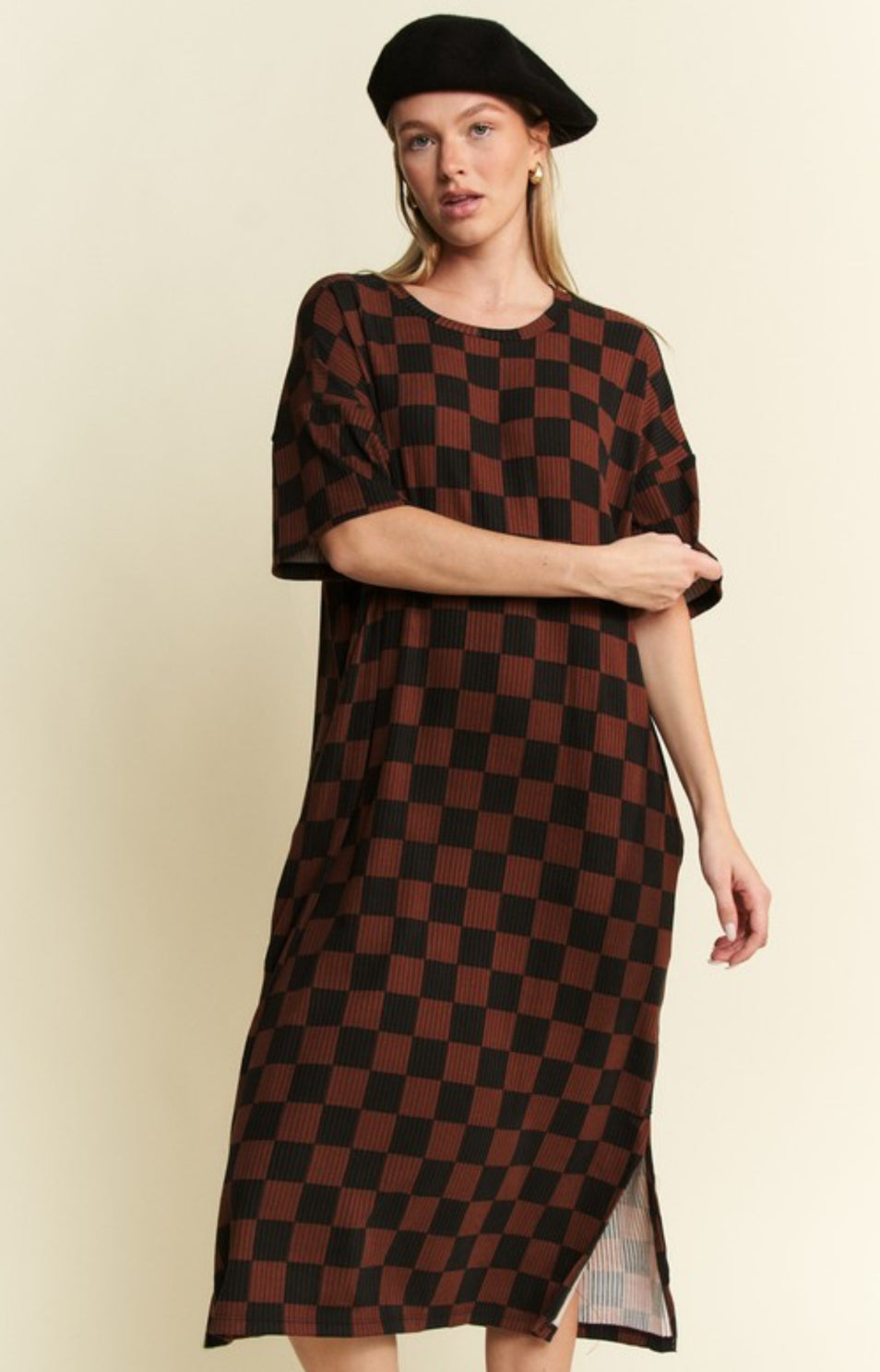 Checkerboard Dress