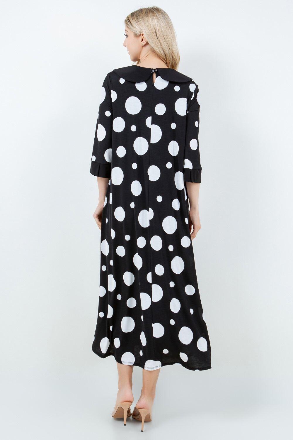 Lucille Polka Dot Dress