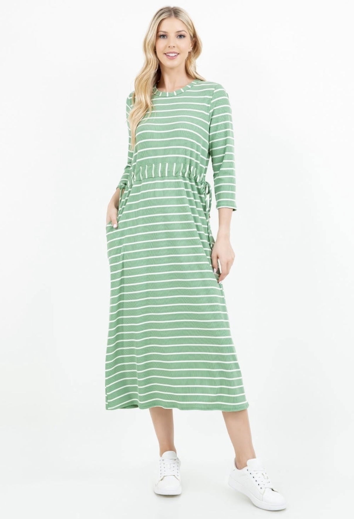 Plus Winslow Stripe Dress