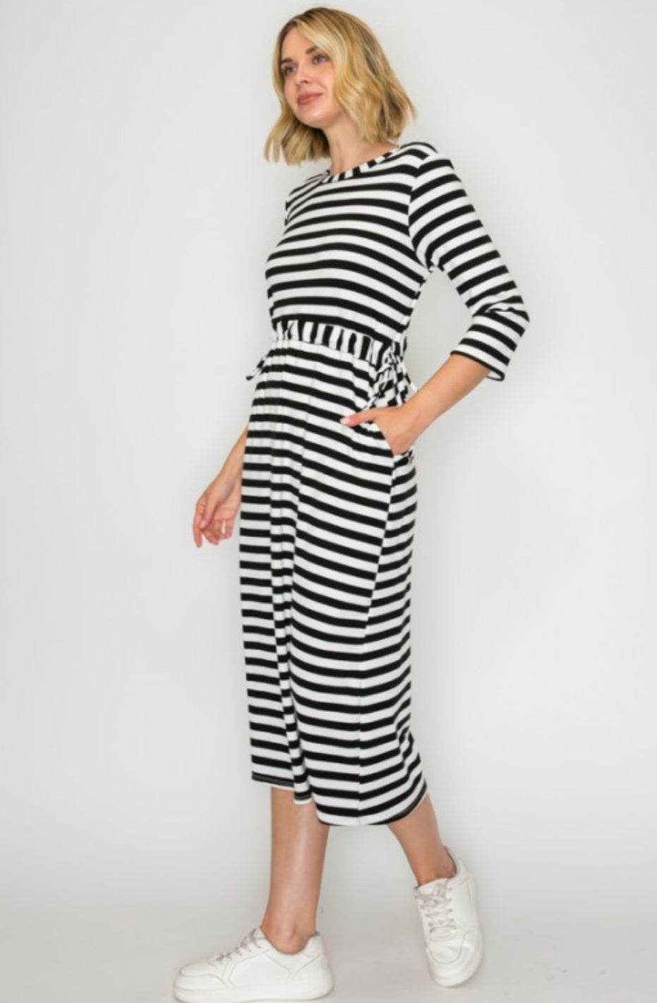 Plus Winslow Stripe Dress