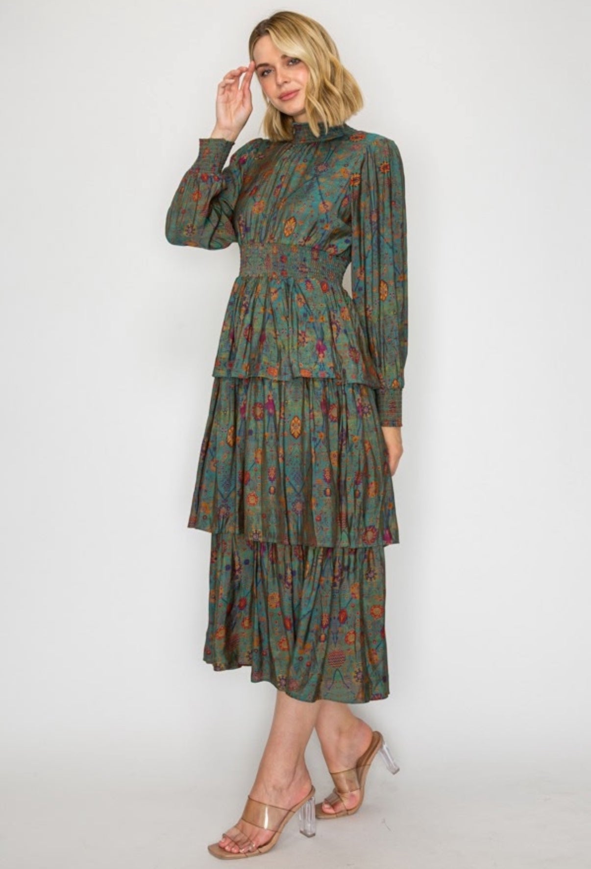 Mara Ruffled Dress
