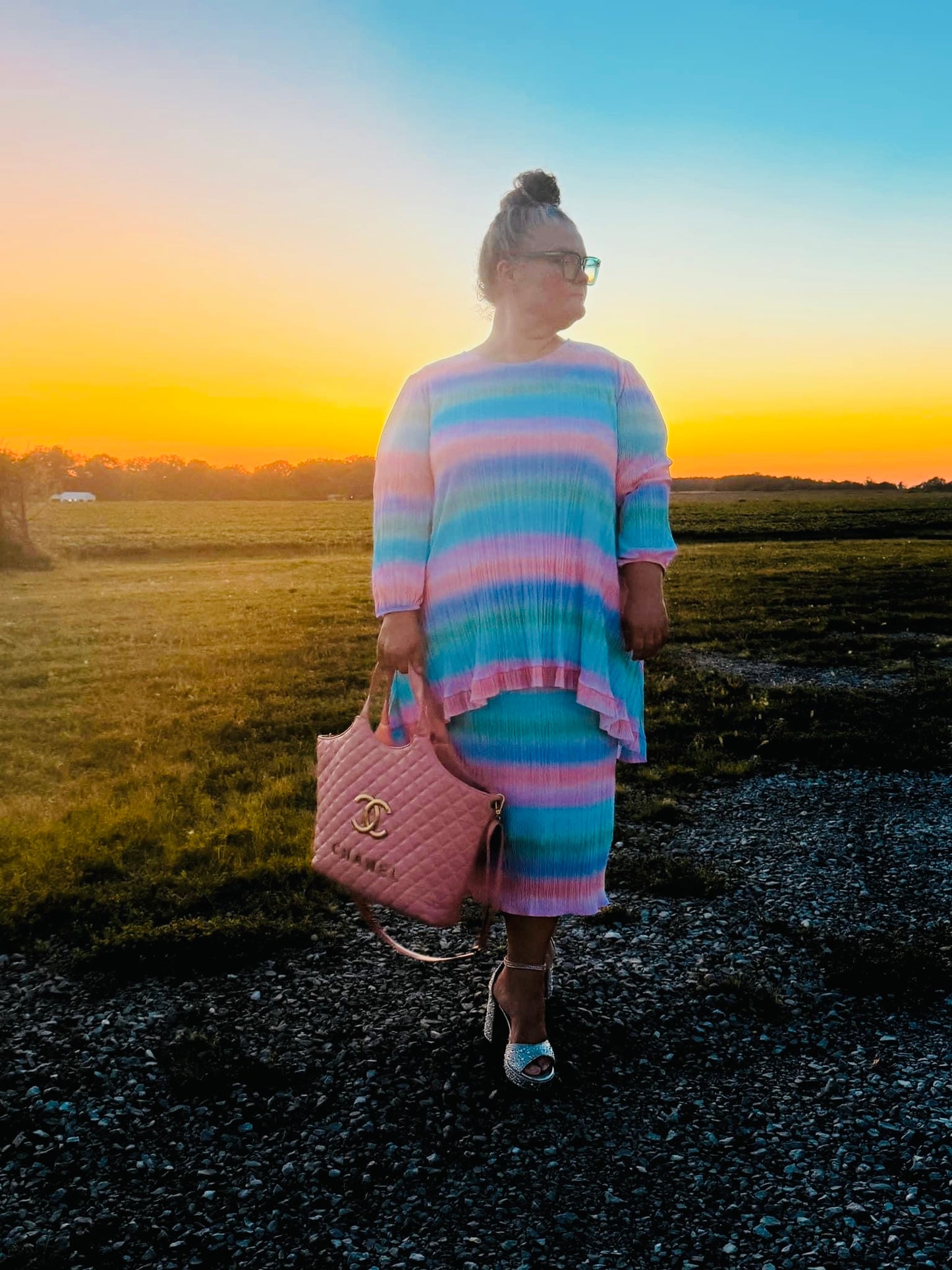 Over the Rainbow Skirt Set