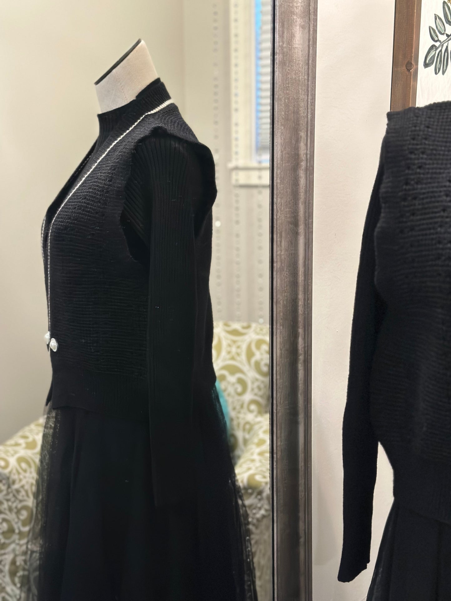 Kiera Sweater Dress and Vest