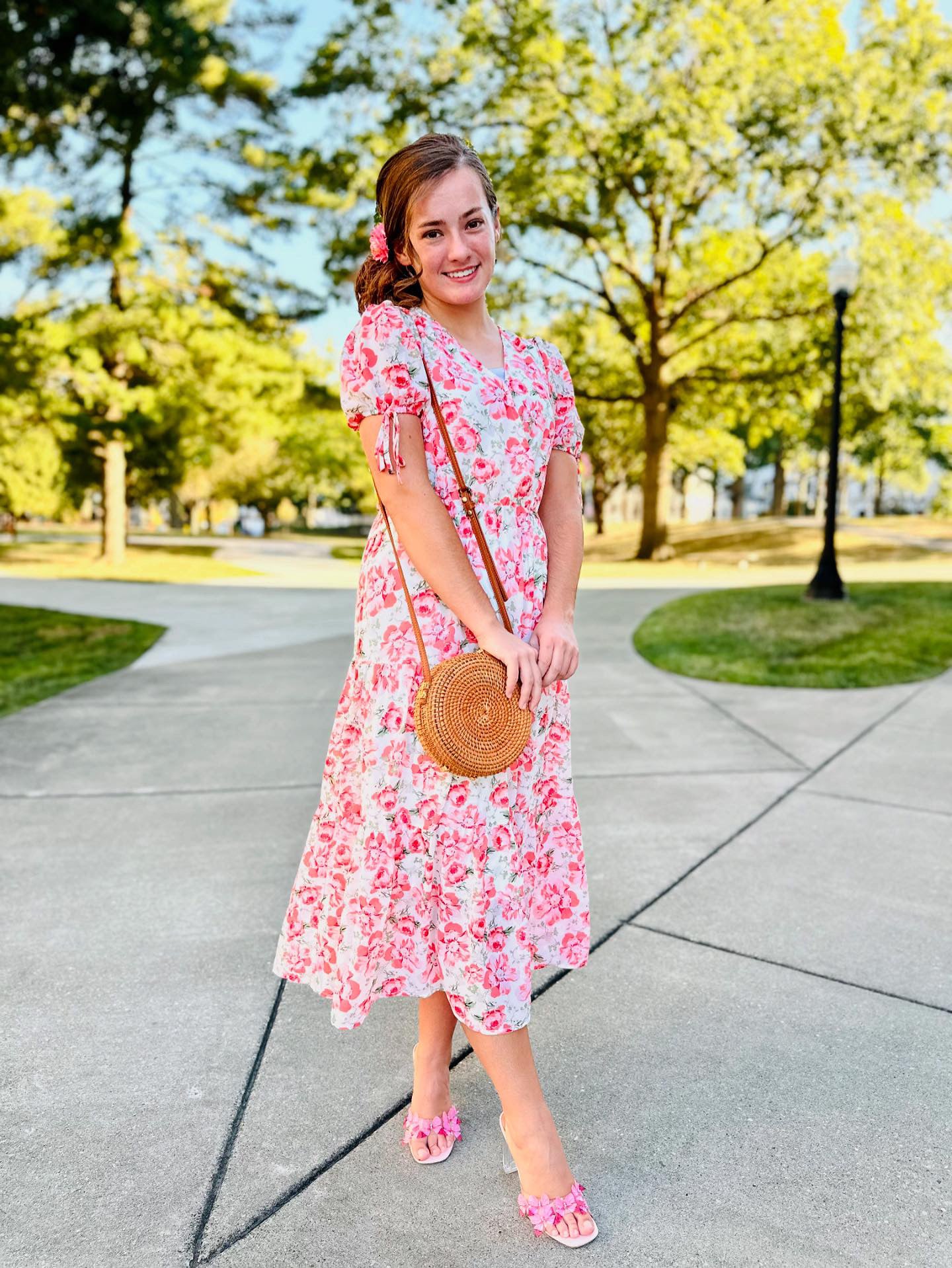 Heather Floral Dress