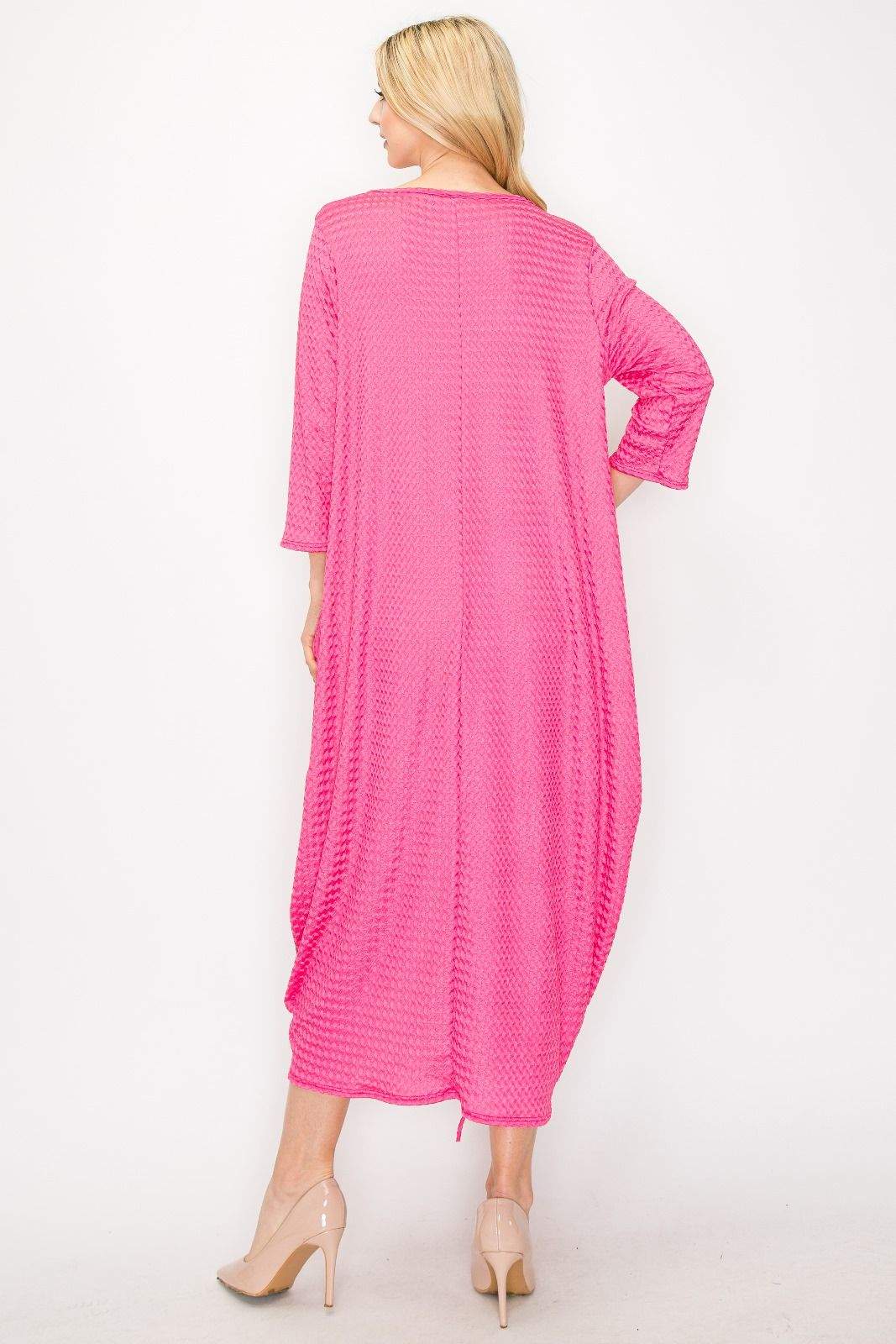 Beverley Dress-Coral