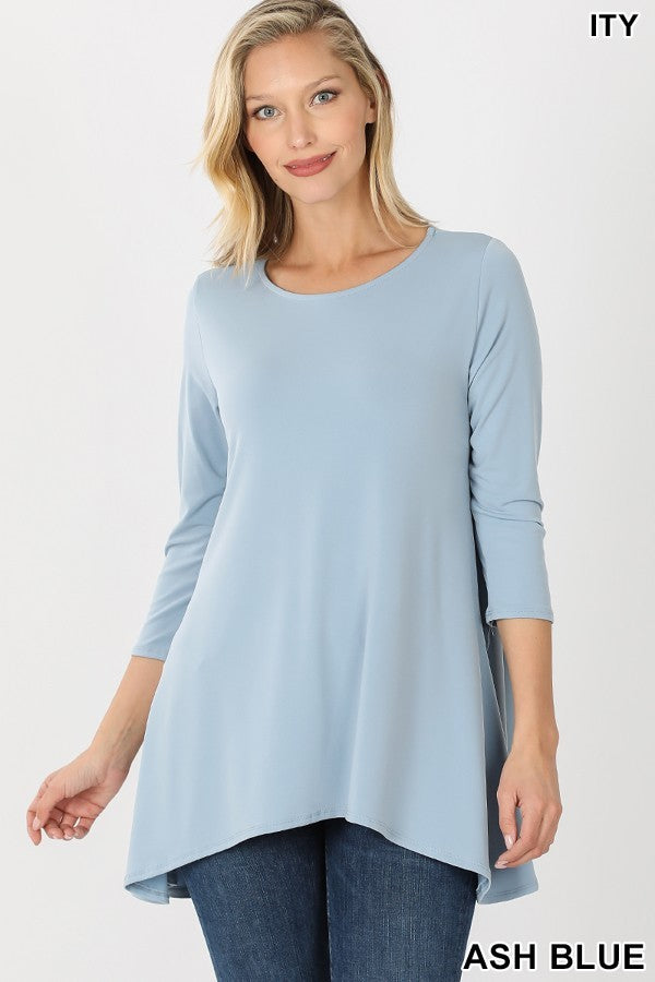 Plus Ashlyn High Lo Tunic