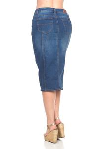 Cara Indigo Wash skirt