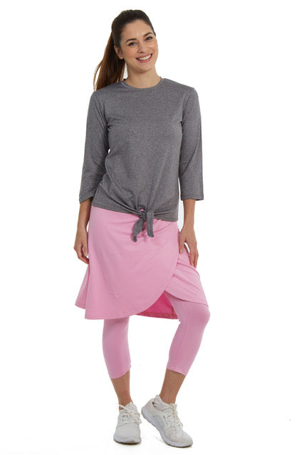 Snoga Faux Wrap - Lilac Chiffon