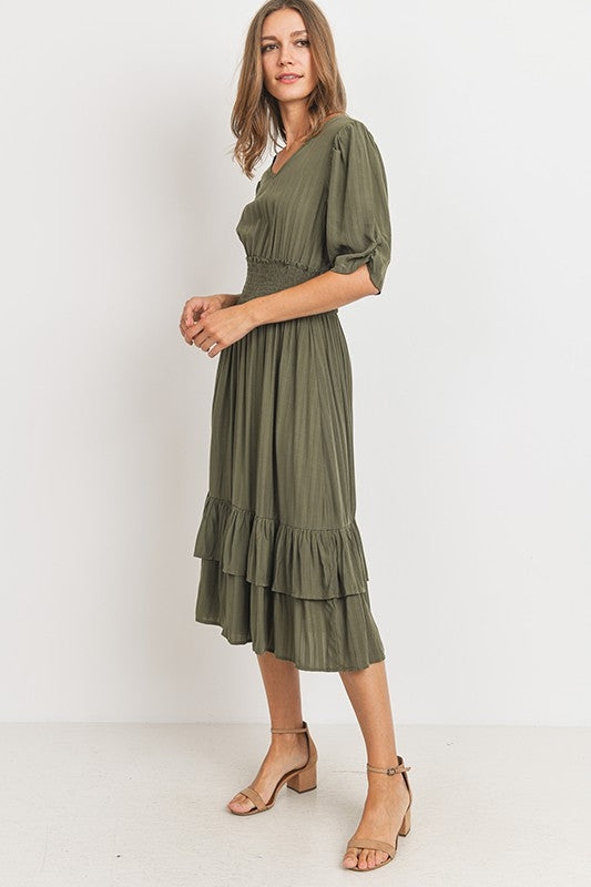 Plus CeCe Midi Dress
