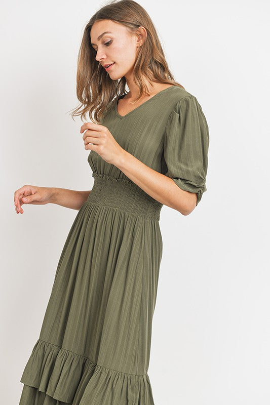 Plus CeCe Midi Dress