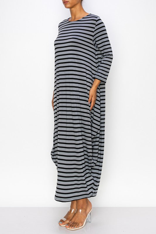 Yvonne Stripe Dress