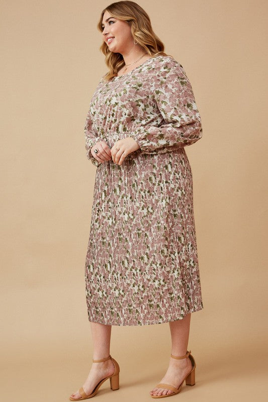 Maeve Pleated Dress