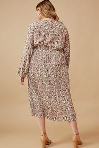 Maeve Pleated Dress
