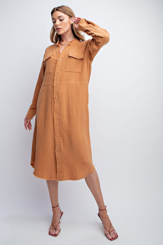 Pandora Guaze Dress
