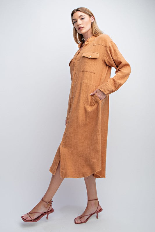 Pandora Guaze Dress