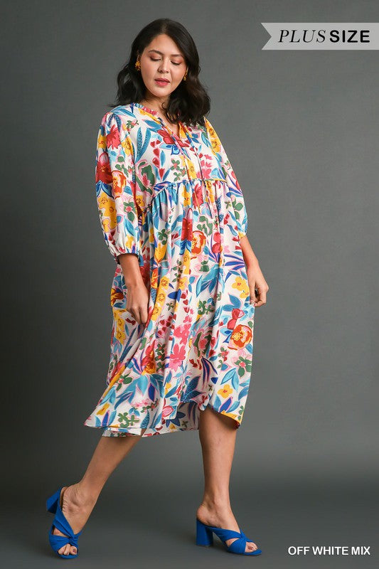 Kesia Print Dress