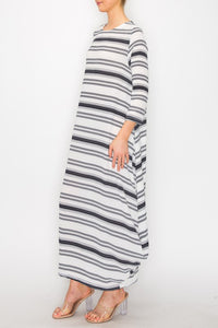 Rosetta Stripe Dress
