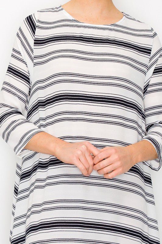 Rosetta Stripe Dress