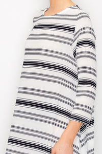 Rosetta Stripe Dress