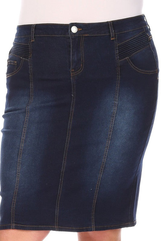 Georgia Denim Skirt