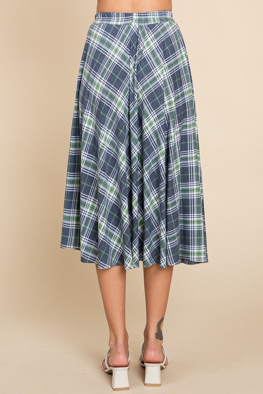 Daphne Plaid Skirt