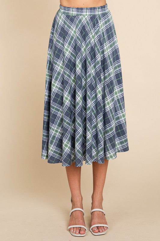 Daphne Plaid Skirt