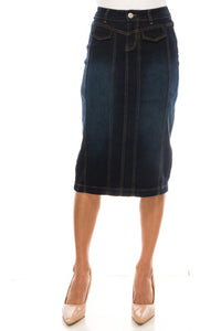 Alaia Denim Skirt