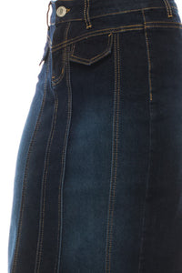 Alaia Denim Skirt