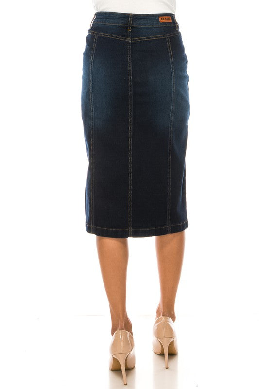 Alaia Denim Skirt