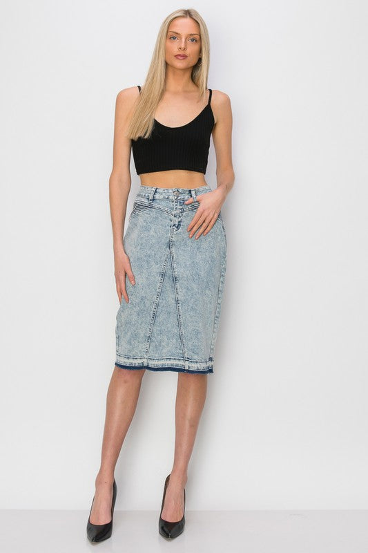 Olivia Denim Skirt
