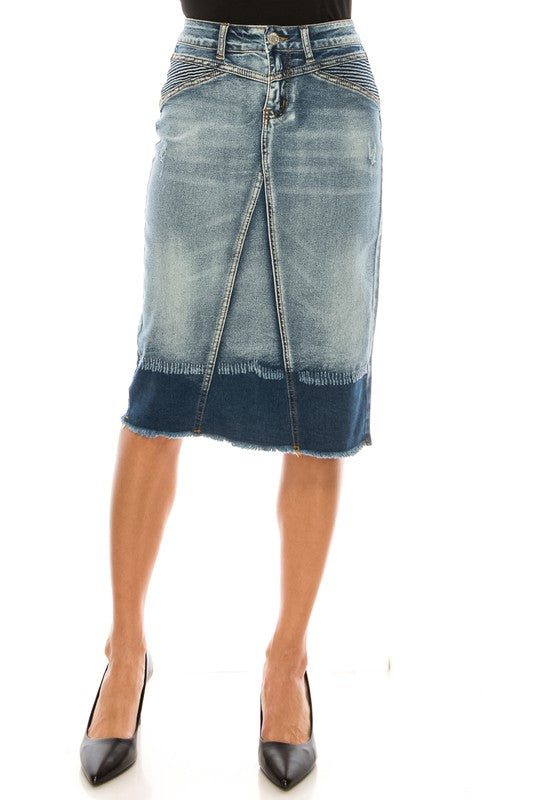 Marcia Denim Skirt