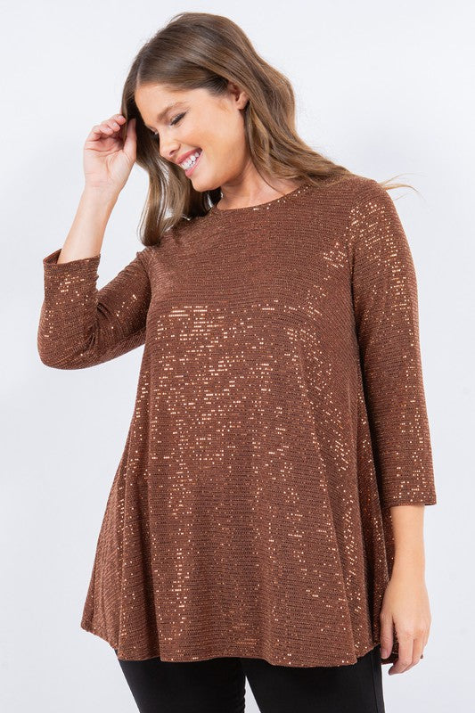 Iris Shimmer Tunic