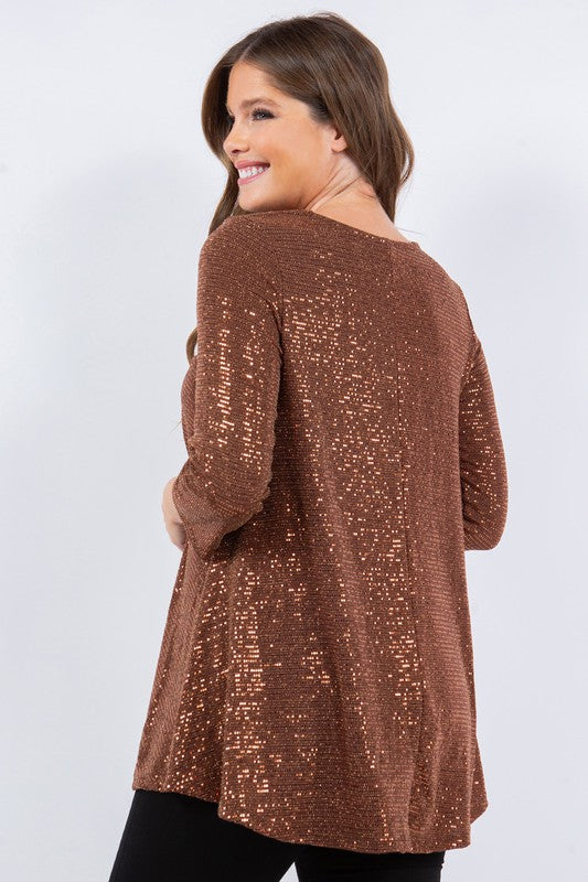 Iris Shimmer Tunic