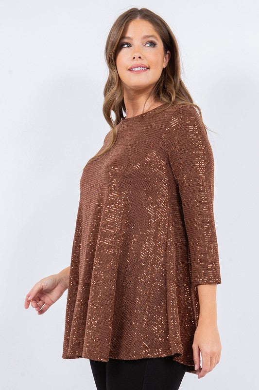 Iris Shimmer Tunic